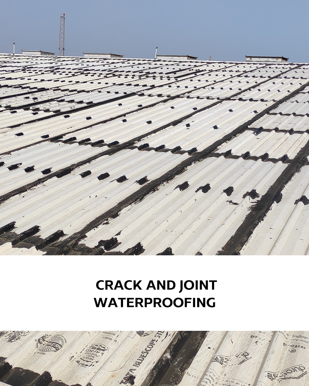 Crack and joint waterproofing
