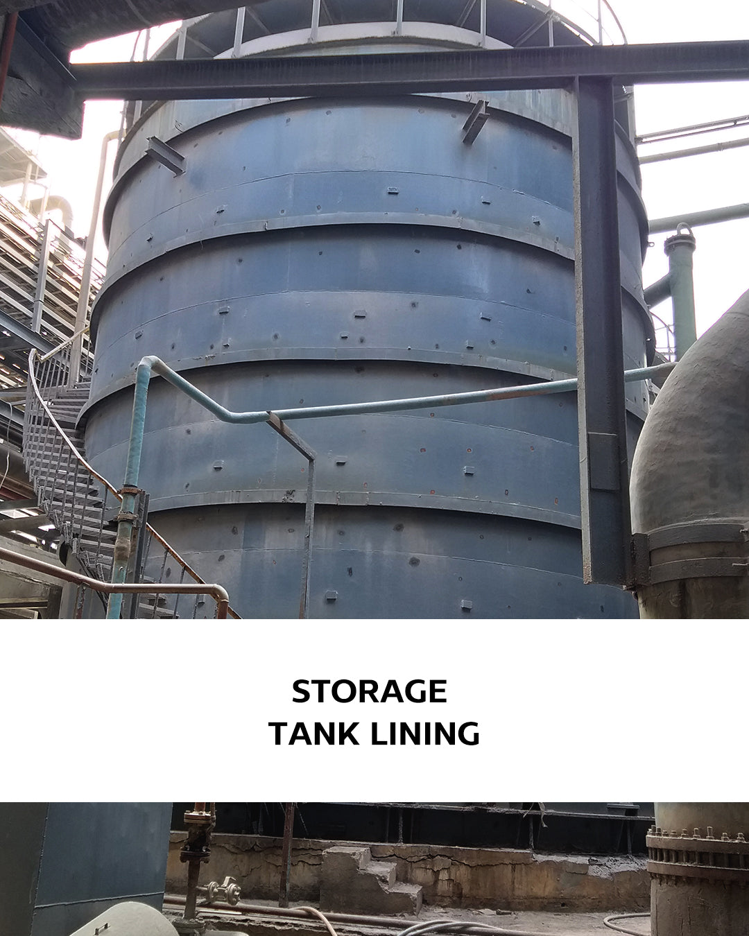 Storage tank lining